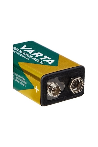 Varta Lcd Plug+şarj Cihazı+1 Adet 9v 200mah Şarjlı Pil+çanta