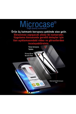 Samsung S26 Plus İle Uyumlu Privacy Gizlilik Filtreli Hayalet Nano Ekran Koruyucu-ekm110