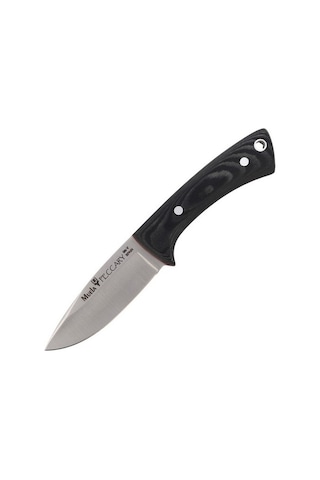 Muela Peccary Kanvas Micarta Sap 7cm Siyah Kamp Bıçak Siyah