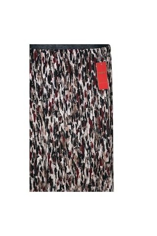 Hesna Kadın Betül 8 Parça Lastikli Astarsız Siyah Etek Desen 53 Siyah