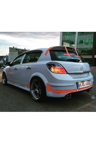 OPEL ASTRA H ARKA EK  Fiber Boyasız