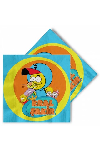 Kral Şakir Action Kullan At Set 16 Kişilik 96 Parça Karton Tabak-karton Bardak-kağıt Peçete-plastik Çatal-bıçak 1