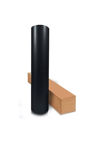 Mat Siyah Folyo Yapışkanlı Kaplama Folyosu 40 Cm X 3 M