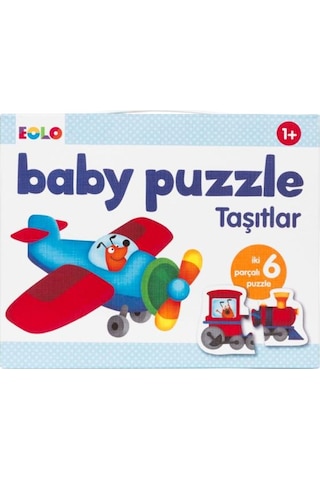 +1 Yaş Taşıtlar Baby Puzzle (Eolo)