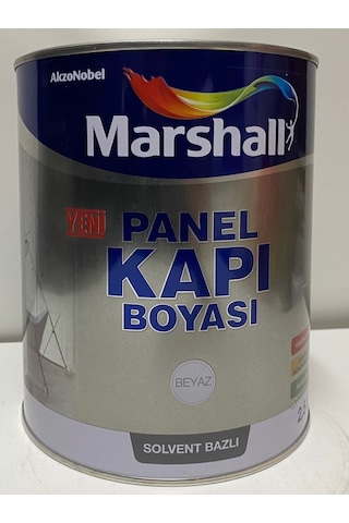 Marshall Solvent Bazlı Panel Kapı Boyası 2,5 Lt