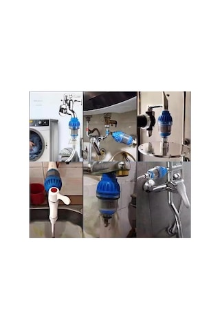 Çamaşır Makinesi İçin Kireç Ve Pas Önleyici, Ön Filtre Lavabo Su Arıtıcısı Lavabo Süzgeci Üstü Su Arıtma Genel