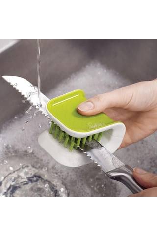 Joseph Joseph 85105 Bladebrush Bıçak Temizleme Fırçası, Yeşil