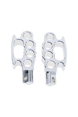 Homyl Universals Flying Knuckle Footpegs Footrests Harley Için