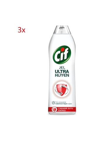 Cif Tüm Yüzeyler Ultra Hijyen Jel 750 Ml* 3 Adet... Cifa