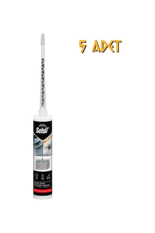 Selsil 2k Epoksi Bazlı Kimyasal Dübel 300 Ml. - 5 Adet