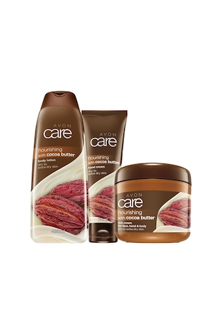 Avon Care Kakao Yağı İçeren E Vitaminli Çok Amaçlı Krem Losyon ve Kremi Paketi