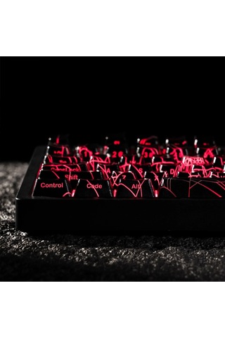 Xvx Spider Web Rgb Keycaps Tuş Takımı Seti Siyah
