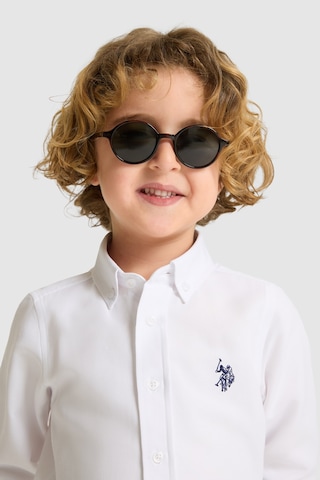 U.s. Polo Assn. Erkek Çocuk Beyaz Gömlek Basic 50324687-vr013