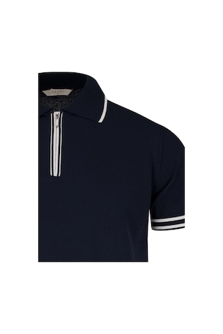 Hatemoğlu Lacivert Regular Fit Polo Yaka Rayon Tişört