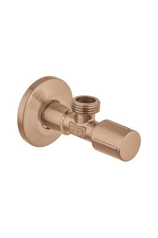 Grohe 1/2 Giriş 1/2 Çıkışlı - 22041DL1 Bakır Ara Musluk Bakır