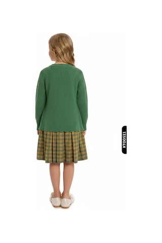 Xo Kids Kız Çocuk Elbise 3-12 Yaş 4056 mint