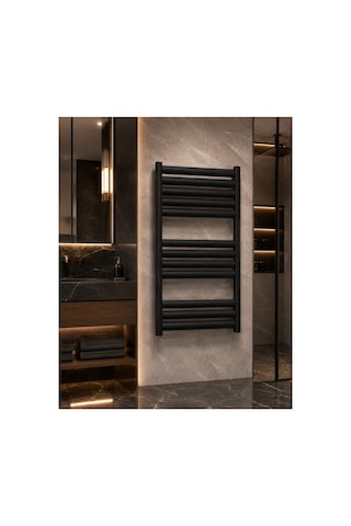 Alüminyum Mat Siyah 50x120 Petsa Stila Havlupan