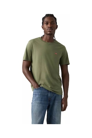 Levi's Erkek Standard Fit Bisiklet Yaka Haki T-shirt - 56809-0192 Haki