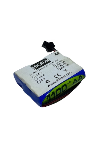 Micron 3.6 V 1100mah Uzaktan Kumandalı Şarjlı Araba Pili (Batarya)