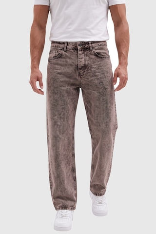 Rizzup Erkek Açık Kahve Yıkamalı Baggy Fit Likralı Bol Kesim Esnek Jean Kot Pantolon 2600059 Açık Kahverengi