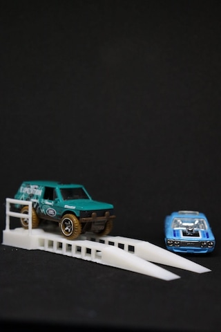 Model Araç Dyno Test Diorama-78 Çok Renkli