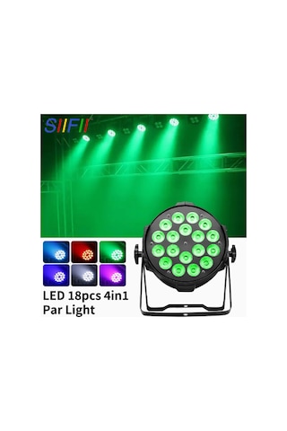18x10w Rgbw 4-in-1 Led Par Sahne Işığı