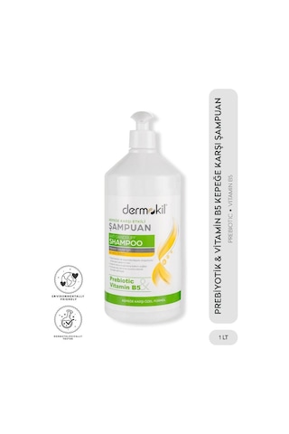 Dermokil Prebiyotik & Vitamin B5 Kepek Karşıtı Şampuan 1 L