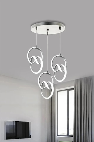 3 Lü İmza Led Sarkıt Avize Modern Tasarım Led Avize Renkli 3 Lü İmza Led Sarkıt Avize Modern Tasarım Led Avize Renkli