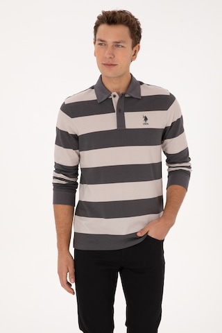U.s. Polo Assn. Erkek Gri Sweatshirt 50316467-vr024 Grı