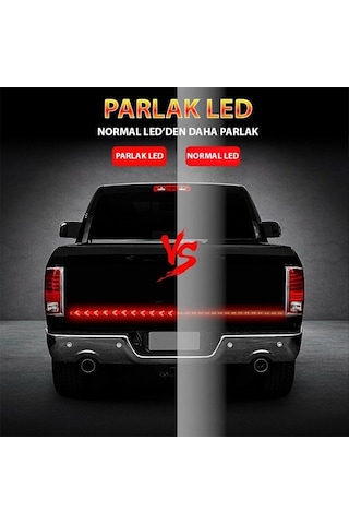 Araç Pick Up Off Road 4x4 Ok Yönlü Bagaj Altı Sinyal Ledi 120cm