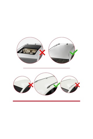 Accessorypart Dacia Duster 2014-2018 Arası İle Uyumlu Fly Model Ara Atkı Tavan Barı Gri
