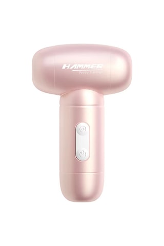 Pembe Tilki Mini Hammer Şarjlı Titreşimli Masaj Cihazı Pembe