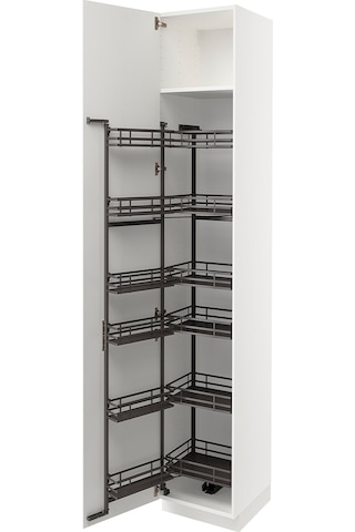 Ikea Beyaz Fonksiyonel Mutfak Dolabı 60x60x220 Cm Ringhult Beyaz
