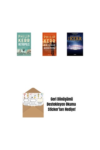 Metropolis + Bir Yunan Hediyesi + Sahte Dokuz + Okuma Sticker'ları