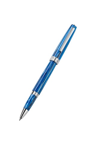 Montegrappa Armonia Greatness Starts Small Adriatic Sea Roller Ka Mavi
