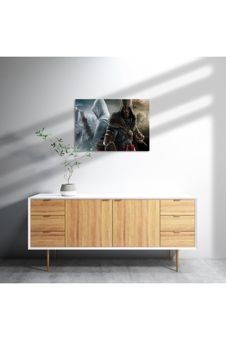 Cakasepetim Assassins Creed Revelations Suikastçiler İstanbul'da Ahşap Mdf Tablo
