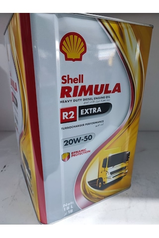 Shell Rimula R2 Extra 20W-50 Motor Yağı 18 L