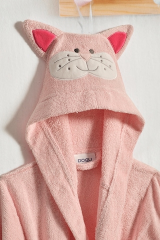 Kitty Bornoz 6-8 Yaş Pembe Pembe