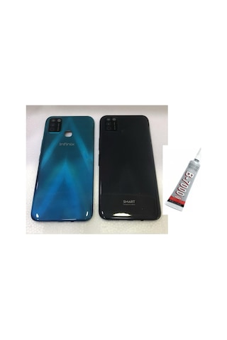 Kahveci.store İnfinix Hot 10 Lıte Smart S Arka Batarya Pil Kapağ 22 Çok Renkli