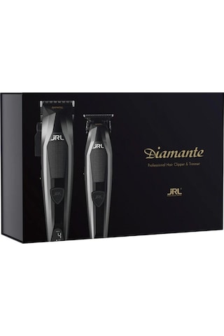 Jrl Diamante Collection Profesyonel Saç Kesim Ve Çizim 8200 Rpm Tıraş Makinesi Seti Siyah
