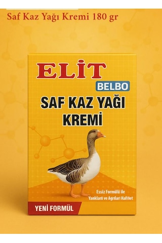 Elit Belbo Kaz Yağı Kremi 180 Gr Elit Belbo Kaz Yağı Kremi 180 Gr
