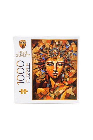 1000 Parça Gizemli Kadın Temalı Sanatsal 68 X 48 Cm Eğlenceli Yüksek Parça Kaliteli Puzzle