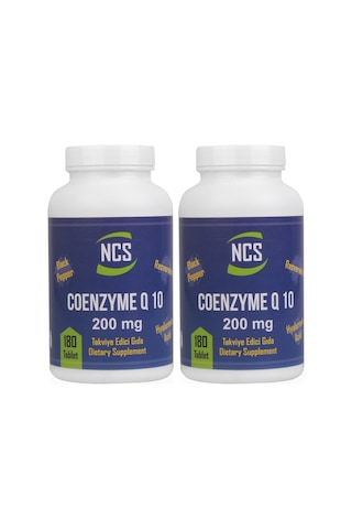 Ncs Coenzyme Q-10 200 MG Hyaluronik Acid 180 Tablet 2 Adet