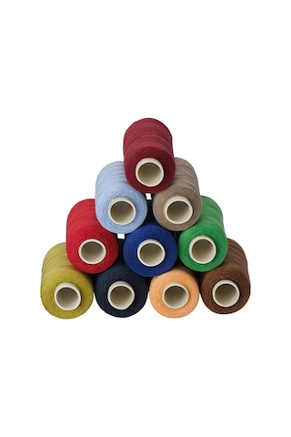 Fdmstar 120 No Karışık Renkli Dikiş İpliği 24 Lü - Küçük Boy 250-300m
