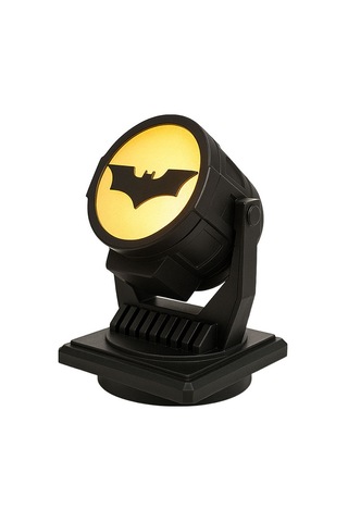 Batman Logolu Masa Üstü Gece Lambası-fibrika Store Siyah