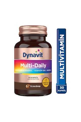 Dynavit Multi-Daily Koenzim Q10-Rodiola 30 Kapsül