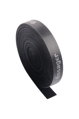 Essager 5 Metre Cırt Cırt Bantlı Kablo Sarıcı Düzenleyici Organizatör, Kesilebilir Kablo Düzenleyici