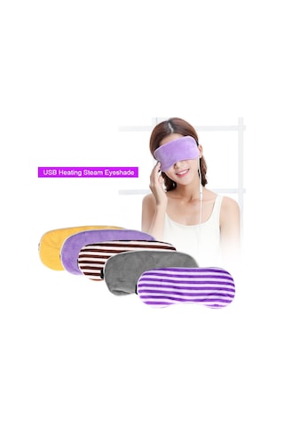 Lichen Elektrikli Isıtmalı Göz Maskesi, Göz Maskesi, Isıtıcı, Çok Renkli