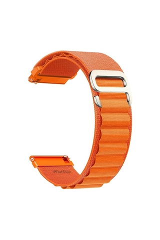 Huawei Watch Gt4 / Gt5 / Gt5 Pro / Gt6 / Gt6 Pro 46mm Uyumlu Alpine Loop Kumaş Kancalı Kordon