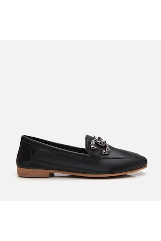 Hotiç Hakiki Deri Siyah Kadın Loafer 01ayh306730a100 Siyah-black Siyah